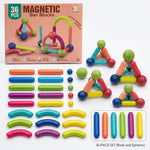 36 Pcs Magnetic Building Blocks Set – Educational STEM Toy for Kids