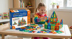 Magnetic Construction Set (64 Pieces)