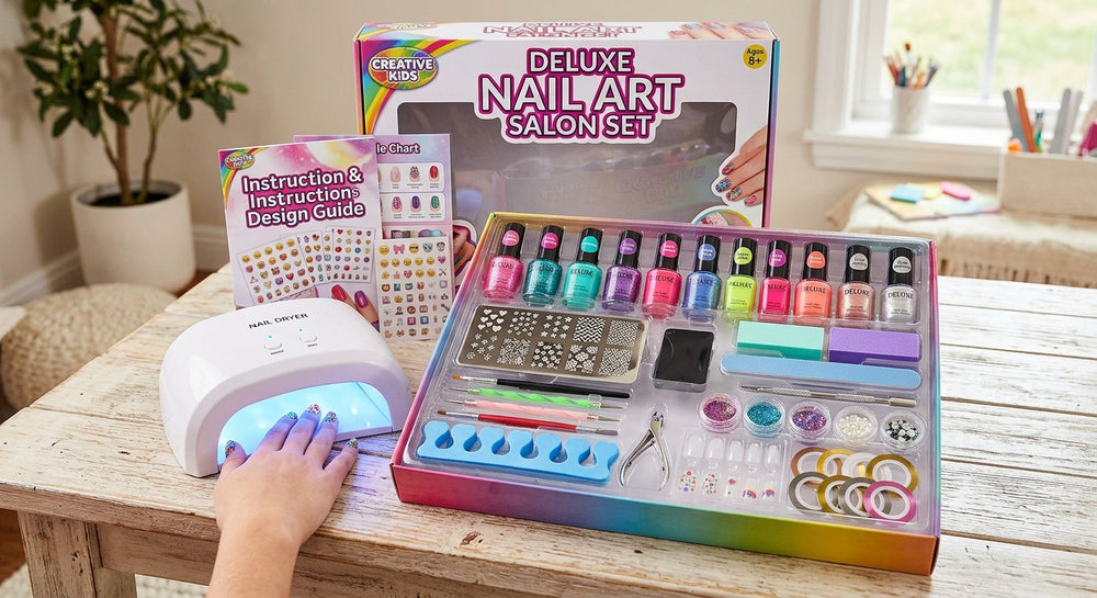 Deluxe Nail Art Salon Set