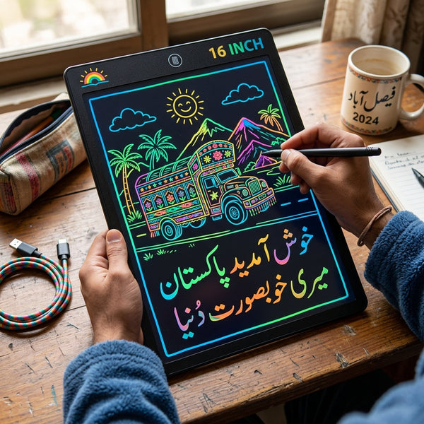 LCD Colorful Writing Tablet 16"