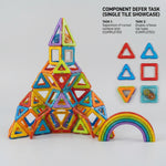 Magnetic Construction Set (42 Pieces)