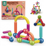 36 Pcs Magnetic Building Blocks Set – Educational STEM Toy for Kids